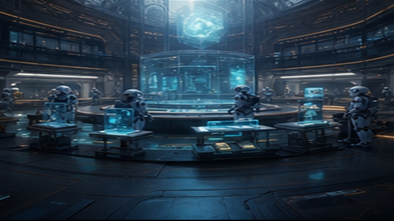 AI agents working together